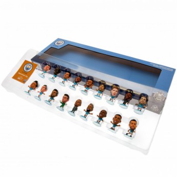 Manchester City set figurek 18 Player Team Pack limited edition
