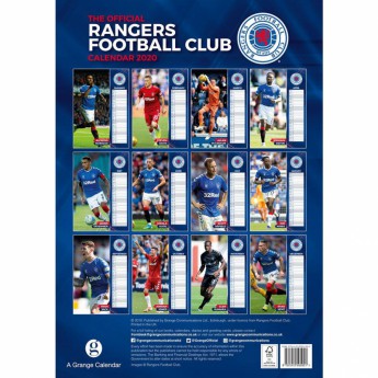 FC Rangers kalendář 2020 Team A3