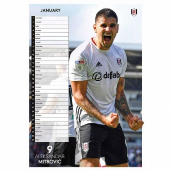 Fulham kalendář 2020 Team A3