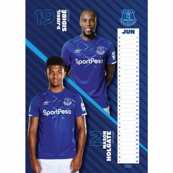 FC Everton kalendář 2020 Team A3