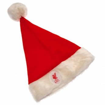 FC Liverpool zimní čepice Santa Hat1