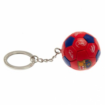 FC Barcelona přívěšek Football Keyring Signature