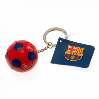 FC Barcelona přívěšek Football Keyring Signature