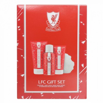 FC Liverpool dárkový set Toiletries (Body spray, Aftershave balm, Body sponge)