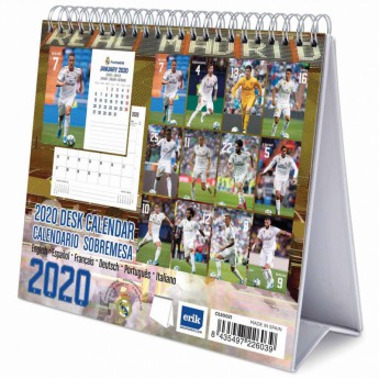 Real Madrid stolní kalendář stolní kalendář 2020