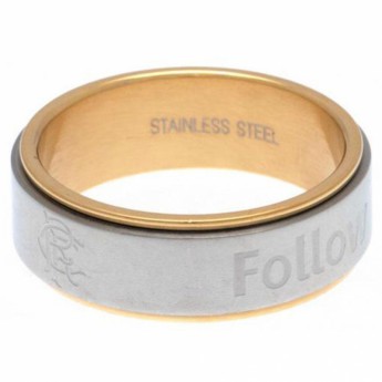 FC Rangers prsten Bi Colour Spinner Ring Medium