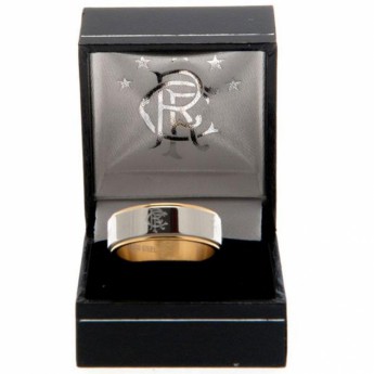FC Rangers prsten Bi Colour Spinner Ring Medium