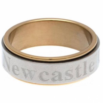 Newcastle United prsten Bi Colour Spinner Ring Large
