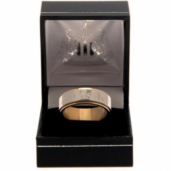 Newcastle United prsten Bi Colour Spinner Ring Large