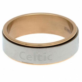 FC Celtic prsten Bi Colour Spinner Ring Medium