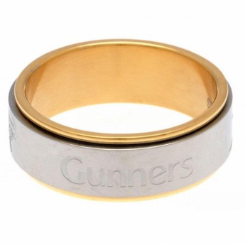 FC Arsenal prsten Bi Colour Spinner Ring Medium