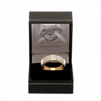 FC Arsenal prsten Bi Colour Spinner Ring Medium