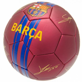 FC Barcelona fotbalový míč Football Signature MT - size 5