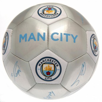 Manchester City fotbalový míč Football Signature SV - size 5