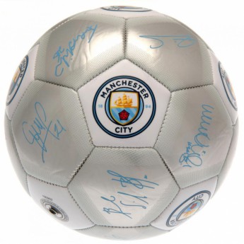 Manchester City fotbalový míč Football Signature SV - size 5