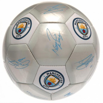 Manchester City fotbalový míč Football Signature SV - size 5