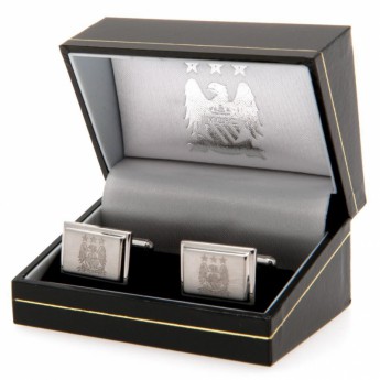 Manchester City manžetové knoflíčky Stainless Steel Cufflinks EC