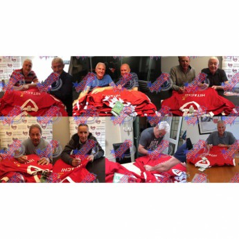 Legendy fotbalový dres Liverpool FC 1977 European Cup Winners Signed Shirt