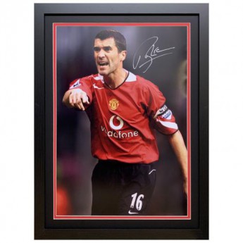 Legendy obrázek v rámečku Manchester United FC Keane Signed Framed Print