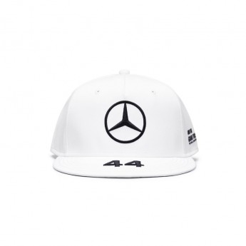 Mercedes AMG Petronas čepice flat kšiltovka Lewis Hamilton white F1 Team 2020