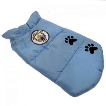 Manchester City psí kabátek Dog Coat Large