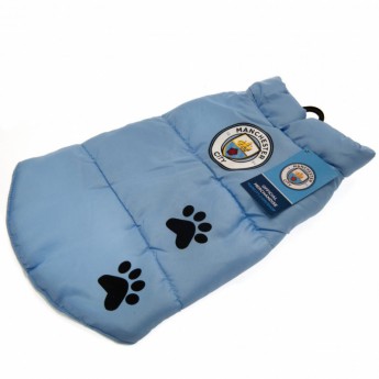 Manchester City psí kabátek Dog Coat Large