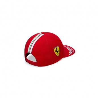 Ferrari čepice baseballová kšiltovka Charles Leclerc red F1 Team 2020