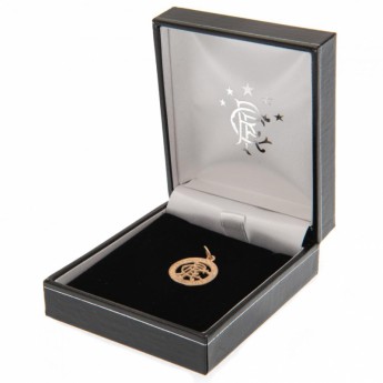 FC Rangers zlatý přívěšek 9ct Gold Pendant Round Crest