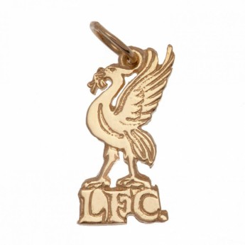 FC Liverpool zlatý přívěšek Gold Pendant Liverbird Small
