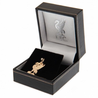 FC Liverpool zlatý přívěšek Gold Pendant Liverbird Small