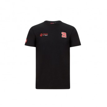 Haas F1 pánské tričko drivers Magnussen black F1 Team 2020