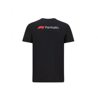 Formule 1 pánské tričko tech black 2020
