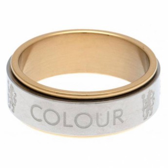 FC Chelsea prsten Bi Colour Spinner Ring XXX-Large