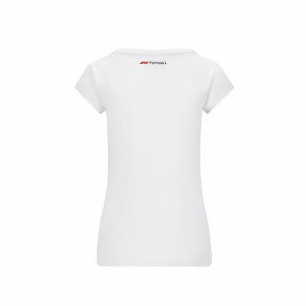 Formule 1 dámské tričko logo white 2020