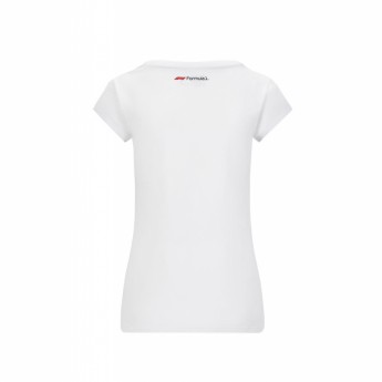 Formule 1 dámské tričko logo white 2020