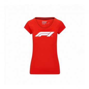 Formule 1 dámské tričko logo red 2020