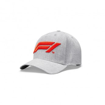 Formule 1 čepice baseballová kšiltovka logo grey 2020
