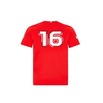 Ferrari dětské tričko Charles Leclerc driver red F1 Team 2020