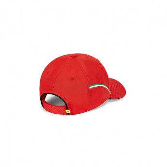 Ferrari čepice baseballová kšiltovka Detail red F1 Team 2020