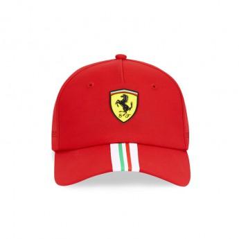 Ferrari čepice baseballová kšiltovka Italian Flag red F1 Team 2020