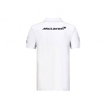 Mclaren Honda pánské polo tričko white F1 Team 2020