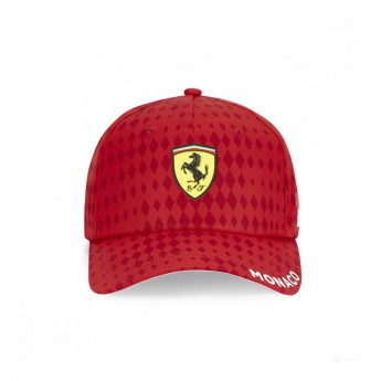 Ferrari čepice baseballová kšiltovka Monaco red F1 Team 2020
