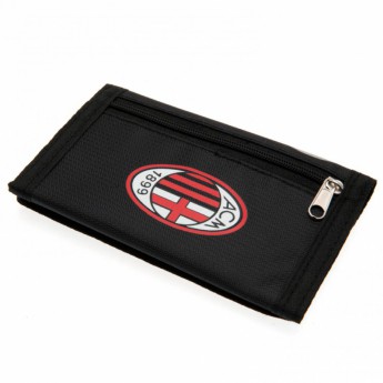 AC Milan peněženka Nylon Wallet black