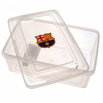 FC Barcelona obědový box clear lunch box