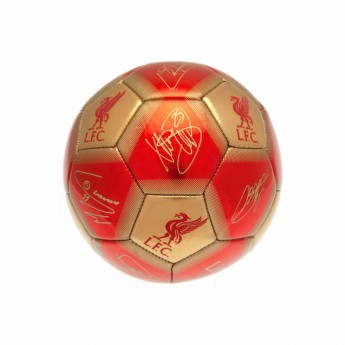 FC Liverpool fotbalový mini míč Skill Ball Signature - size 1