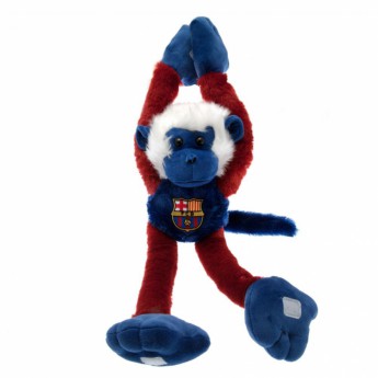 FC Barcelona plyšová opice colour logo