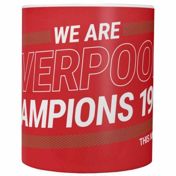 FC Liverpool hrníček Champions 19/20