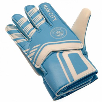 Manchester City dětské brankářské rukavice 7 to 9 years