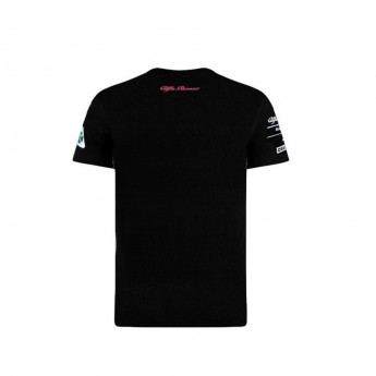 Alfa Romeo Racing pánské tričko Silver Tribute black F1 Team 2020