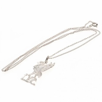 FC Liverpool řetízek na krk s přívěškem Sterling Silver Pendant & Chain LB